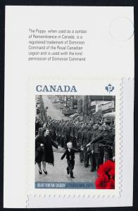 Canada 2795 MNH Wait for Me Daddy, Poppy
