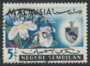 Negri Sembilan  SC# 78 Used  Orchids Flowers see details & scans