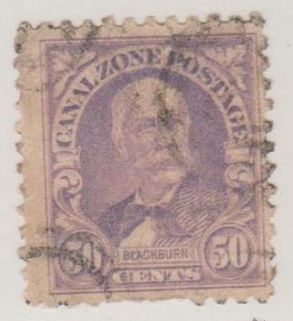 U.S. Scott #114 Canal Zone - Possession Stamp - Used Single