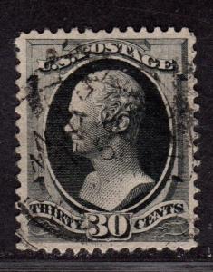 $US Sc#190 used, VF-XF, sm. very shallow thin, CV. $95