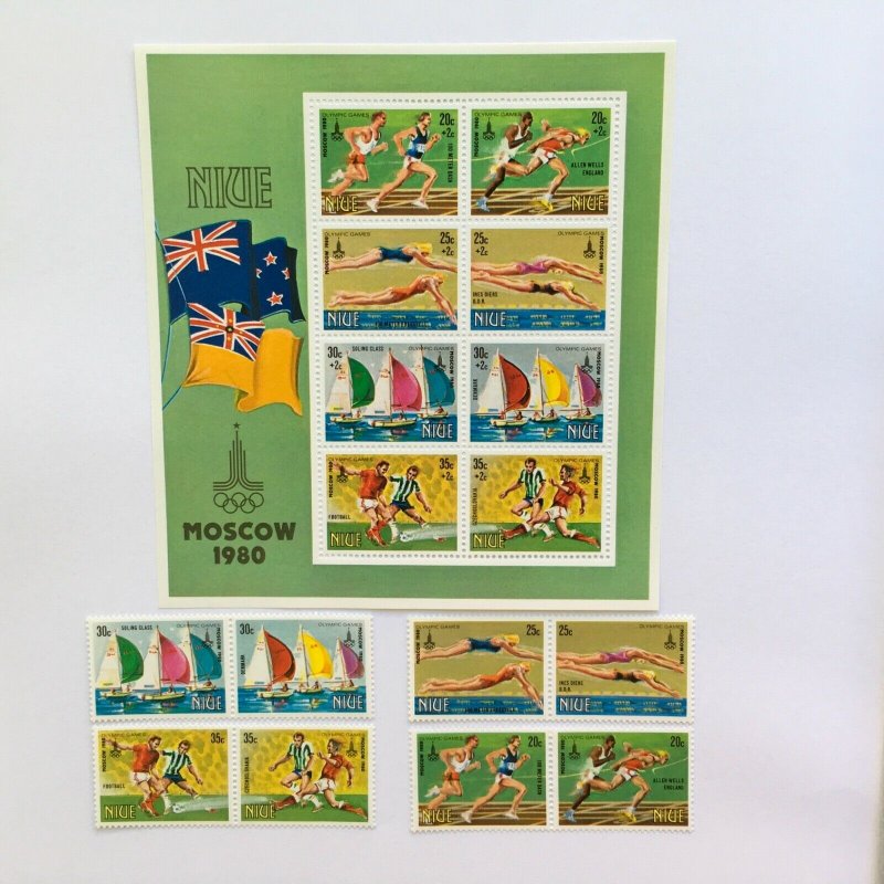 1980 Niue  Moscow Olympic Game Mint 