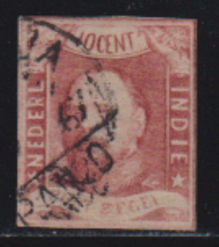 Netherland Indies 1864 SC 1 USED