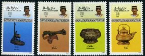 Brunei 1987, Art objects 4v, MNH