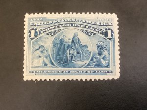 US #230 OG MNH XF Fresh