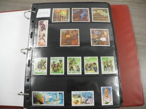 CUBA(2002-2008), Stamp Collection in stock pages(Kenmore binder)