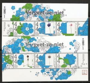 Netherlands B755-6 2008 Elderly s.s. set MNH