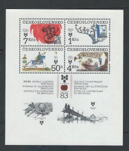 Czechoslovakia sheetlet  mnh sc 2471a