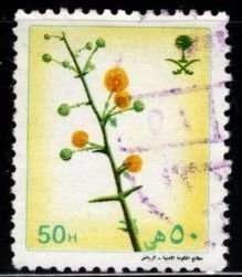 Saudi Arabia - #1115m Flowers - Used