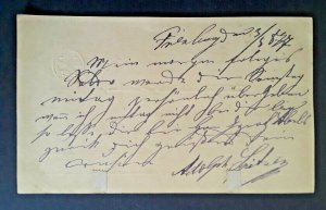 1905 Margarethen Vienna Pozsony Austria Triple Cancel Postcard