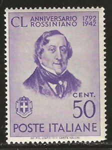 Italy #425     MNH