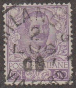 Italy Scott #85 Stamp - Used Single