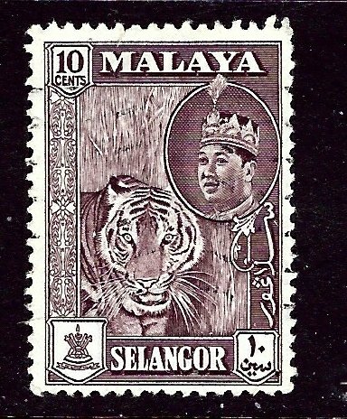 Malaya-Selangor 119 Used 1961 issue    (ap3495)