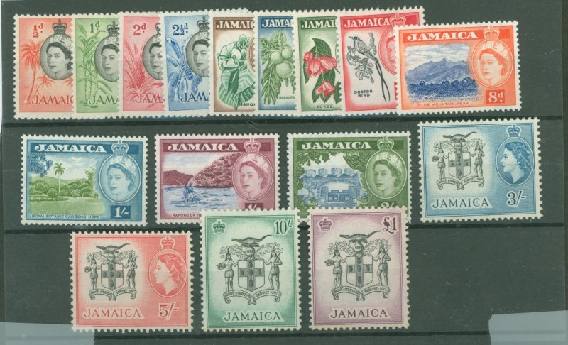 Jamaica #159-74  Single (Complete Set)