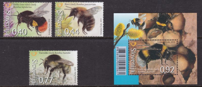 Slovenia, Fauna, Insects MNH / 2012