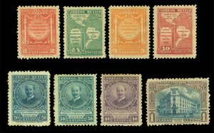 MEXICO 1926  Pan-American Postal Congress set  Scott 658-665 mint MH