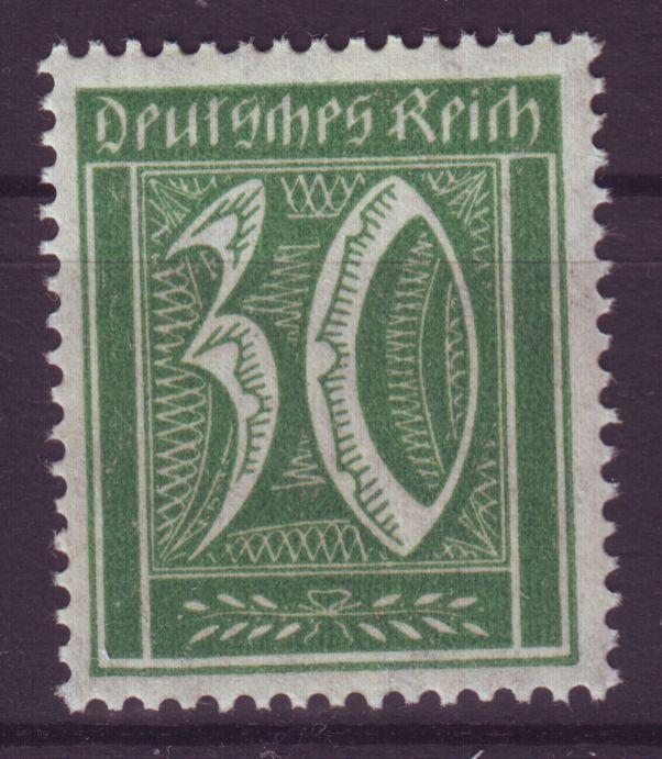 Germany 1921 Mi# 162 Watermark Lozenges MNH