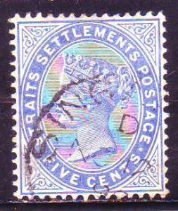 Straits Settlements 45 Used