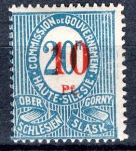 Upper Silesia Scott # 12, mint nh