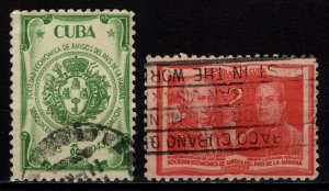 Cuba 1945 150th Anniv. of Economic Society of Friends, Set [Used]