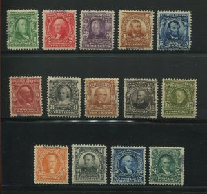  Scott 300S-313S Specimen Type E Complete Mint Set of 14 Stamp (Stock 313 Spc 1)