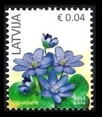 2014 Latvia 900 Flowers