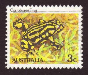 Australia 1982 Sc#785, SG#782 3c Corroboree Frog USED.