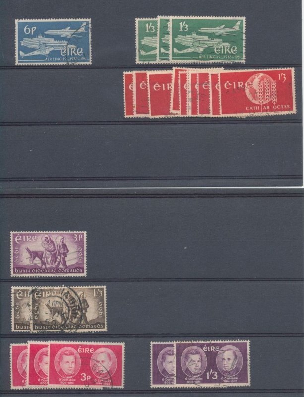 Ireland Mid/Modern Used MH MNH Collection Incl.Airs (Apx 200 Stamps) EP934