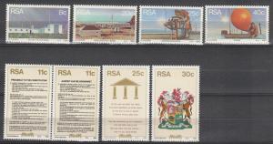 South Africa #610-3, 638-41 MNH CV $3.85 (A17681)