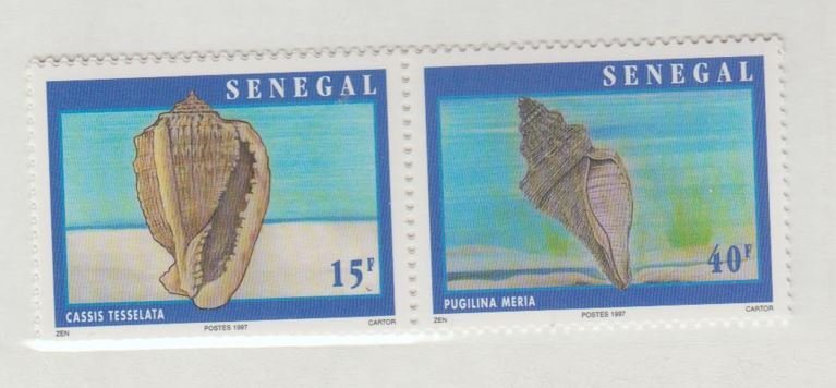 Senegal Scott #1266 Stamp - Mint NH Strip of 5 - Folded