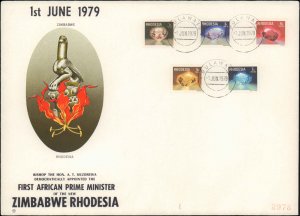 Rhodesia, Worldwide First Day Cover, Minerals