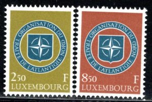 Luxembourg Scott # 349 - 350, mint nh