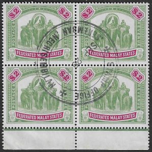 REVENUES & CINDERELLA Federated Malay States: Revenue; 1907 Wmk MCA - 38716