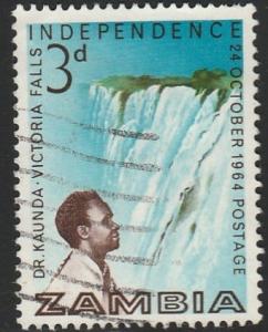 Zambia, #1 Used From 1964