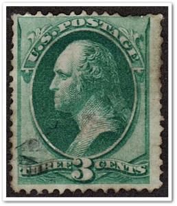 SC#147 3¢ George Washington (1870) Faults/Used 