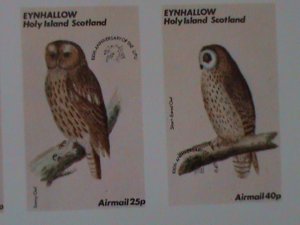​EYNHALLOW-LOVELY BIRDS- IMPERF-MNH S/S-VF EST $14-50% OFF PROMOTING PERIOD