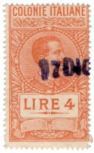 (I.B) Italy (Eritrea) Revenue : Duty Stamp 4L