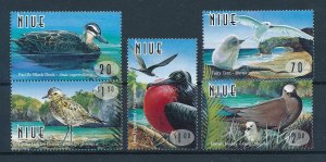 [112554] Niue 1998 Birds v�gel oiseaux duck tern noddy plover  MNH