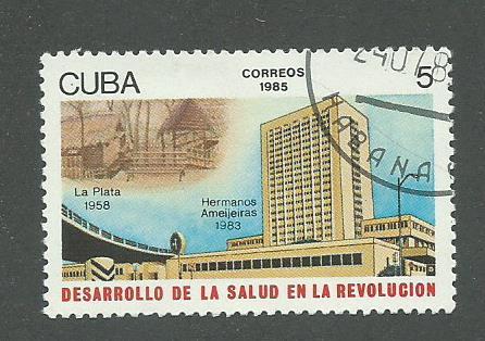 1985 Cuba Scott Catalog Number 2805 Used