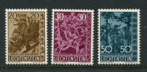 Liechtenstein #353-5 MNH