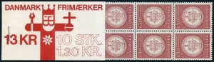 Denmark 627 booklet,MNH.Michel 677 MH. University of Copenhagen,500th Ann.1979.