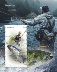 Stamps of  SIERRA LEONE  ( Pre order ) 2022.  - FISHING