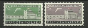 Poland 1959 MNH Stamps Scott 864-865 Parliament Interparliamentary Conference