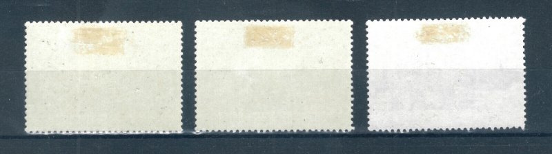 Singapore 1966 First Anniversary of Republic full set of stamps. Mint. Sg 89-91