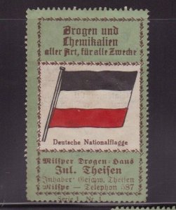 German - Specialty Flag Series, German National Flag, Jul. Theisen Drug Store