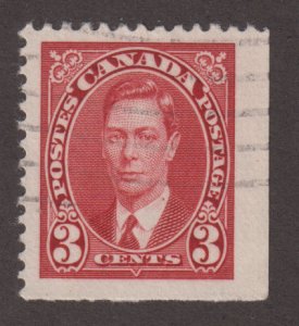 Canada 233as King George VI Mufti 3¢ 1937