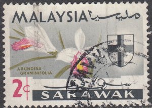 Malaysia - Sarawak #229  Used