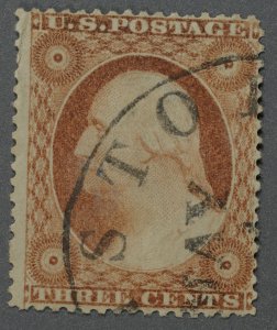 United States #26 Used FN Good Color Boston(?) May Cancel