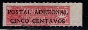 Ecuador - #RA44 Tobacco Stamp Surcharged - Used