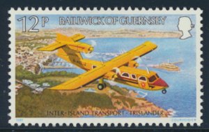 Guernsey  SG 241  SC# 228 Airplane Transport Mint Never Hinged see scan 