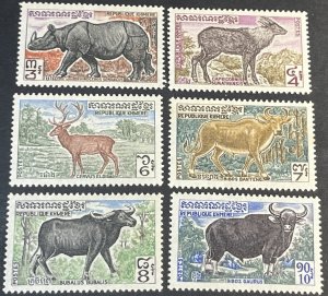 CAMBODIA # 295-300-MINT NEVER/HINGED*--COMPLETE SET--1972